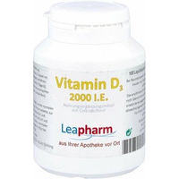 Produktbild von Leapharm Vitamin D 2000 IE Kapseln 100 Stück