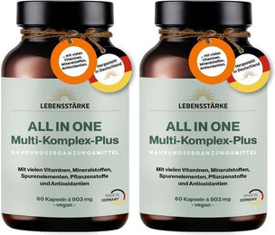 LEBENSSTARKE ALL IN ONE Multi-Komplex-Plus Kapseln 120 Stück – Bild 1 von 2