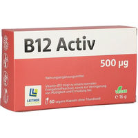 Produktbild von Leitner Lifecare B12 ACTIV Vitamin B12 500 µg Kapseln 60 Stück