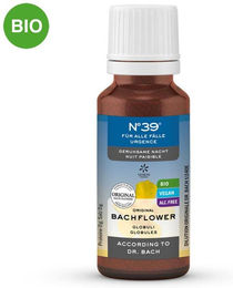 Lemon Pharma Bachblüten Notfall Nr. 39 Globuli Nacht Bio und Vegan 20 g – Bild 1 von 6