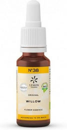 Lemon Pharma Bio Bachblüten Tropfen N°38 Willow Gelbe Weide vegan 20 ml – Bild 1 von 4