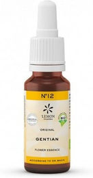 Lemon Pharma Bio Bachblüten Tropfen No. 12 Gentian 20 ml vegan – Bild 1 von 4