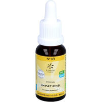 Produktbild von Lemon Pharma Bio Bachblüten Tropfen No. 18 Impatiens 20 ml vegan