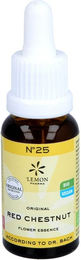 Lemon Pharma Bio Bachblüten Tropfen No. 25 Red Chestnut, 20 ml – Bild 1 von 4
