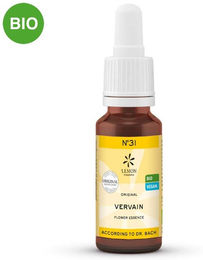 Lemon Pharma Bio Bachblüten Tropfen No. 31 Vervain Eisenkraut vegan 20 ml – Bild 1 von 4