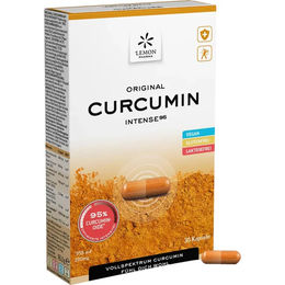Lemon Pharma Curcumin Intense 95 Kapseln vegan glutenfrei laktosefrei 30 Stück – Bild 1 von 4