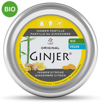 Produktbild von Lemon Pharma Ginjer Bio Ingwer Lutschtabletten Zitrone