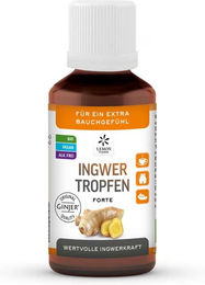Lemon Pharma Ingwer Ginjer Forte Tropfen 50 ml vegan bio laktosefrei glutenfrei – Bild 1 von 1