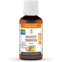 Produktbild von Lemon Pharma Ingwer Ginjer Forte Tropfen 50 ml vegan bio laktosefrei glutenfrei