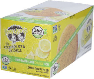 Lenny & Larry’s The Complete Cookie Lemon Poppy Seed Protein-Riegel vegan vegetarisch – Bild 1 von 1