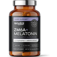 Produktbild von Leovital Melatonin Kapseln 60 Stück