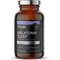 Produktbild von Leovital Melatonin Sleep Tabletten vegetarisch 200 mg