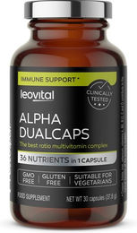 Leovital Multivitamin Kapseln vegetarisch und glutenfrei für Sportler – Bild 1 von 1