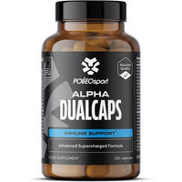 Produktbild von Leovital Polleo Alpha Dualcaps Multivitamin Kapseln vegetarisch und glutenfrei für Sportler 120 Stück