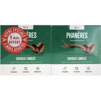 Produktbild von Léro Phanères Haare und Nägel Kapseln mit Zink, Biotin und Selen 120 Stück