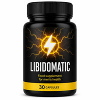 Produktbild von Libidomatic von GLOBAL D LTD zur Unterstützung der männlichen Vitalität und Leistungsfähigkeit 30 Kapseln