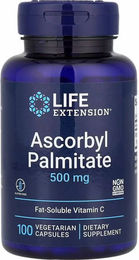 Life Extension Ascorbylpalmitat 500 mg vegetarische Kapseln 100 Stück – Bild 1 von 1