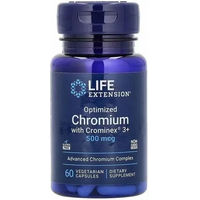 Produktbild von Life Extension Chrom 500 µg Vegetarische Kapseln 60 Stück