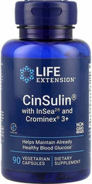 Life Extension CinSulin mit InSea2 und Crominex 3+ vegetarische Kapseln – Bild 1 von 1