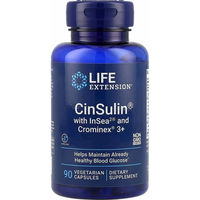 Produktbild von Life Extension CinSulin mit InSea2 und Crominex 3+ vegetarische Kapseln