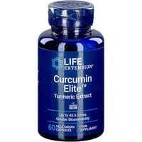 Produktbild von Life Extension Curcumin Elite Turmeric Extrakt Kapseln vegetarisch glutenfrei 60 Stück