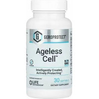Produktbild von Life Extension Geroprotect Ageless Cell Vitamin E Kapseln 30 Stück