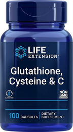 Life Extension Glutathione Cysteine & Ascorbinsäure vegane Kapseln – Bild 1 von 1