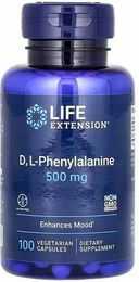 Life Extension L-Phenylalanin 500 mg vegetarische Kapseln 100 Stück – Bild 1 von 1