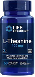 Life Extension L-Theanin 100 mg vegetarische Kapseln 60 Stück – Bild 1 von 1