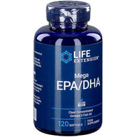 Produktbild von Life Extension Mega EPA/DHA Weichkapseln glutenfrei 120 Kapseln