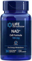 Life Extension NAD+ Cell Formula Nicotinamid Ribosid 100 mg Kapseln vegan für Erwachsene 30 Stück – Bild 1 von 2