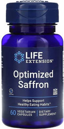 Life Extension Optimierter Safran-Extrakt Vegetarische Kapseln 60 Stück – Bild 1 von 1