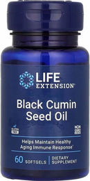 Life Extension Schwarzkümmelöl Bio Kapseln 60 Stück – Bild 1 von 1
