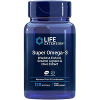 Produktbild von Life Extension Super Omega-3 EPA/DHA Fischöl Kapseln 120 Stück