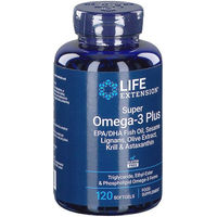 Produktbild von Life Extension Super Omega-3 Plus EPA/DHA Fish Oil Weichkapseln glutenfrei 120 Kapseln