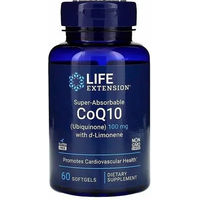 Produktbild von Life Extension Superabsorbierbares CoQ10 mit Ubiquinon 100 mg Kapseln 60 Stück