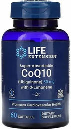 Life Extension Superabsorbierbares CoQ10 mit Ubiquinon 50 mg Kapseln 60 Stück – Bild 1 von 1