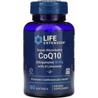 Produktbild von Life Extension Superabsorbierbares CoQ10 mit Ubiquinon 50 mg Kapseln 60 Stück