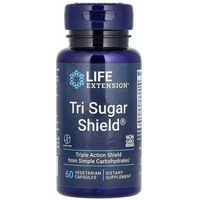 Produktbild von Life Extension Tri Sugar Shield Kräuter-Komplex vegetarische Kapseln 60 Stück