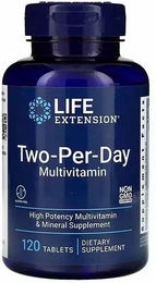 Life Extension Two-Per-Day Multivitamin Tabletten 120 Stück – Bild 1 von 1