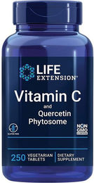 Life Extension Vitamin C und Bio-Quercetin Phytosom 1000 mg 15 mg Tabletten 250 Stück vegan – Bild 1 von 1