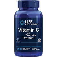 Produktbild von Life Extension Vitamin C und Bio-Quercetin Phytosom 1000 mg 15 mg Tabletten 250 Stück vegan