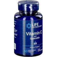Produktbild von Life Extension Vitamin C und Quercetin Tabletten mit Ascorbinsäure 1000 mg 60 Stück