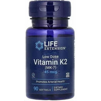 Produktbild von Life Extension Vitamin K2 MK-7 45 µg Kapseln 90 Stück