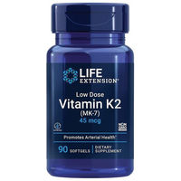 Produktbild von Life Extension Vitamin K2 MK-7 45 mcg Kapseln 90 Stück