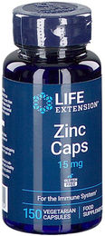 Life Extension Zink Citrat Kapseln 15 mg 150 Stück vegetarisch glutenfrei – Bild 1 von 2