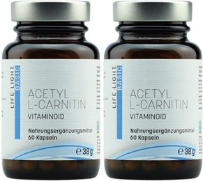 LIFE LIGHT Acetyl L-Carnitin 500 mg Kapseln glutenfrei und ohne Zusatzstoffe – Bild 1 von 1