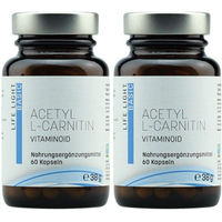 Produktbild von LIFE LIGHT Acetyl L-Carnitin 500 mg Kapseln glutenfrei und ohne Zusatzstoffe