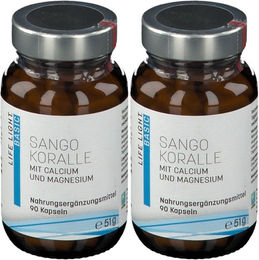 LIFE LIGHT Algenkalk Sango Koralle Kapseln ohne Zusatzstoffe 180 Stück – Bild 1 von 1