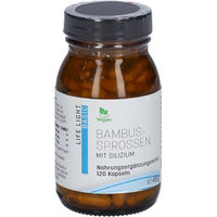 Produktbild von LIFE LIGHT® Bambussprossen Kieselerde Kapseln mit 210 mg Silizium vegan und ohne Zusatzstoffe 120 Stück